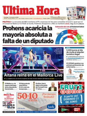 Cover of Ultima Hora