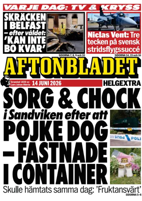 Cover of Aftonbladet