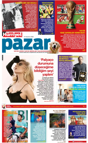 Cover of Hurriyet - Pazar