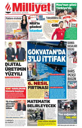 Cover of Milliyet