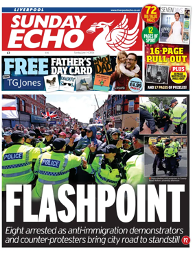 Cover of Liverpool Echo