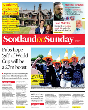 Cover of Scotland on Sunday