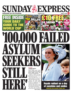 Cover of Sunday Express