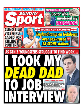 Cover of Sunday Sport