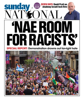 Cover of The National (Scotland)