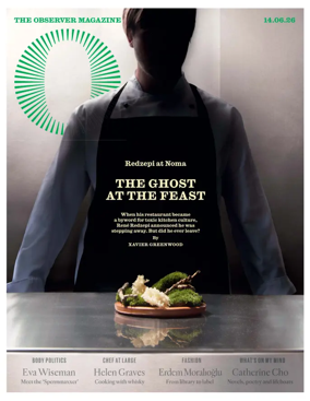 Cover of The Observer Magazine