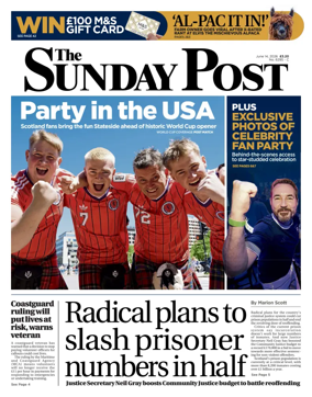 Cover of The Sunday Post (Central Edition)
