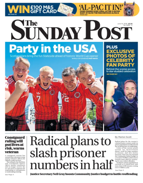 Cover of The Sunday Post (Newcastle)
