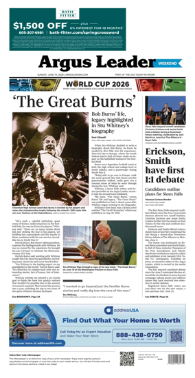 Cover of Argus Leader