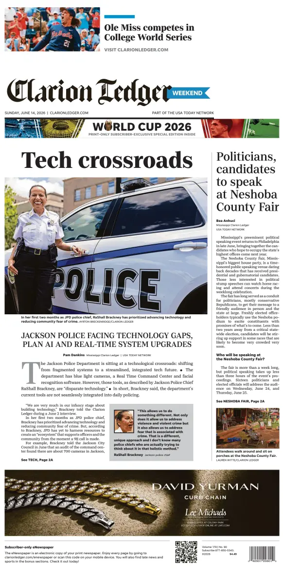 Cover of Clarion Ledger