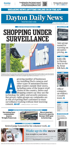 Cover of Dayton Daily News