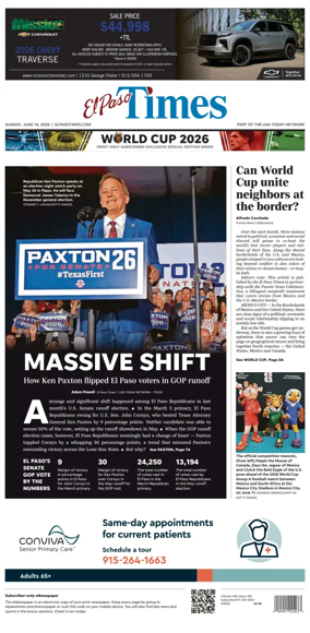 Cover of El Paso Times
