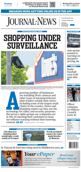 Cover of Hamilton Journal News
