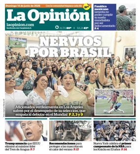 Cover of La Opinion