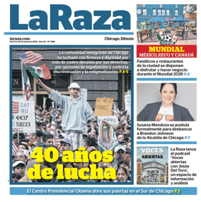 Cover of La Raza Chicago