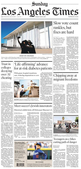 Cover of Los Angeles Times (Sunday)