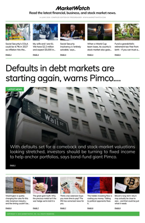 Cover of Market Watch
