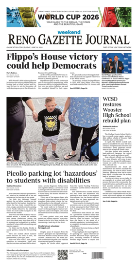 Cover of Reno Gazette Journal