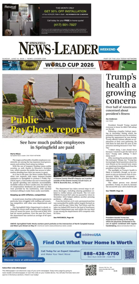 Cover of Springfield News-Leader