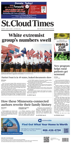 Cover of St. Cloud Times