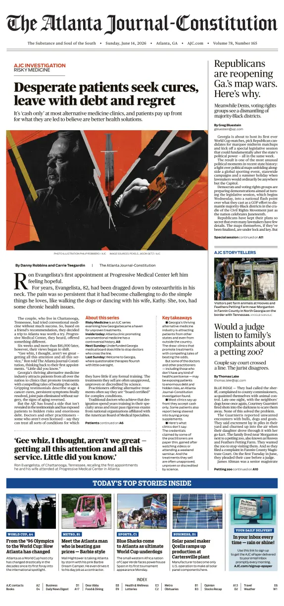 Cover of The Atlanta Journal-Constitution