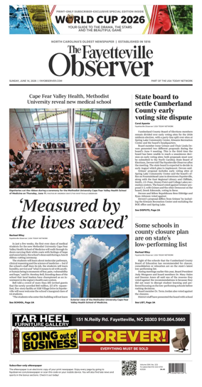 Cover of The Fayetteville Observer