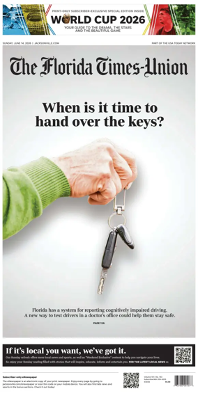 Cover of The Florida Times-Union