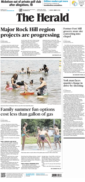 Cover of The Herald (Rock Hill)