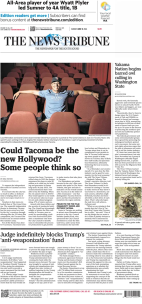 Cover of The News Tribune