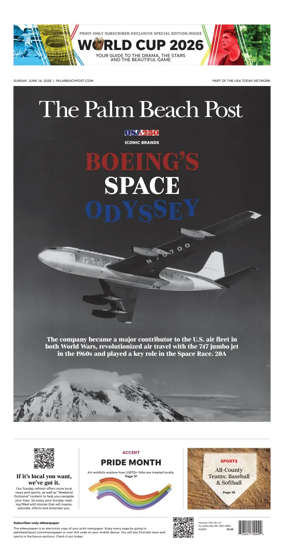 Cover of The Palm Beach Post