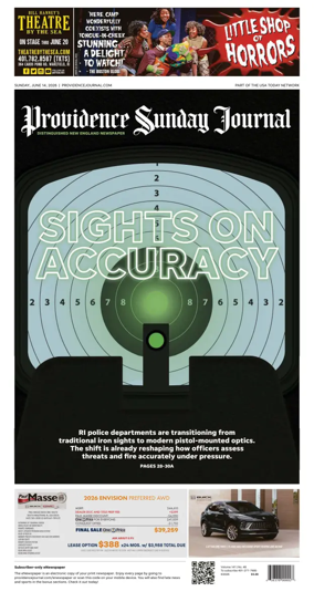 Cover of The Providence Journal