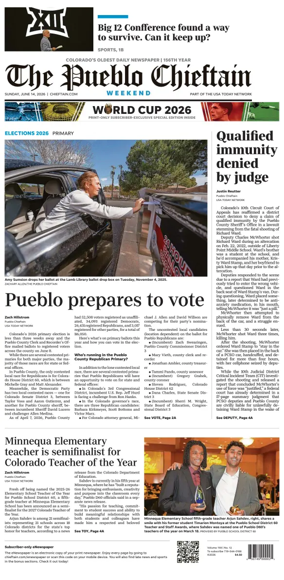 Cover of The Pueblo Chieftain