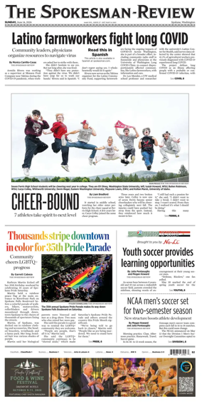 Cover of The Spokesman-Review (Spokane)