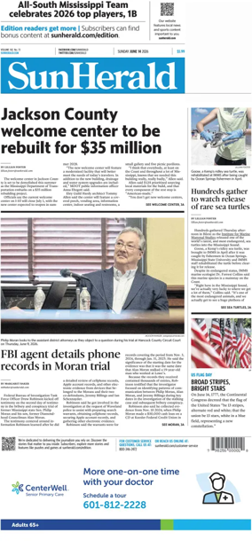 Cover of The Sun Herald (Sunday)