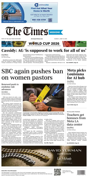 Cover of The Times (Shreveport)