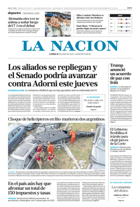 Cover of La Nacion