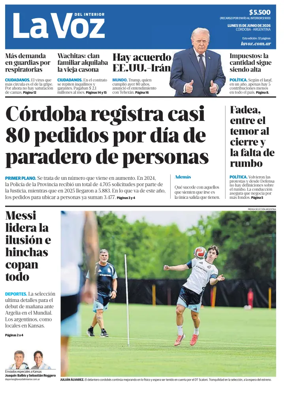 Cover of La Voz del Interior