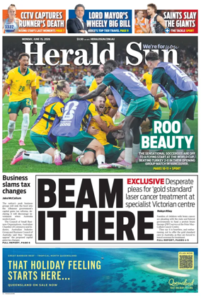 Cover of Herald Sun