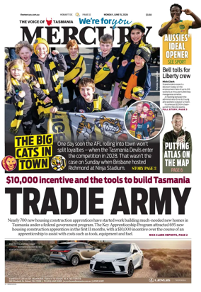 Cover of Mercury (Hobart)