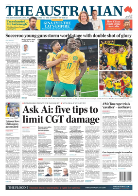 Cover of The Australian