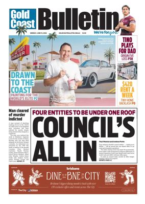 Cover of The Gold Coast Bulletin