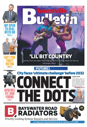Cover of Townsville Bulletin