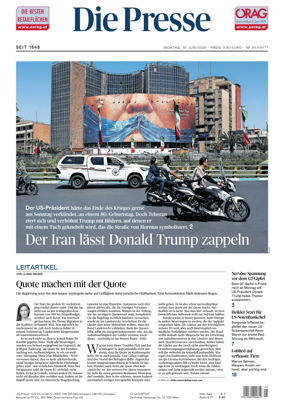 Cover of Die Presse