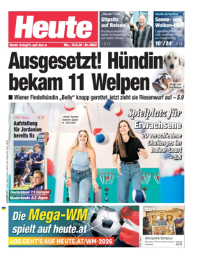Cover of Heute - Niederosterreich Ausgabe