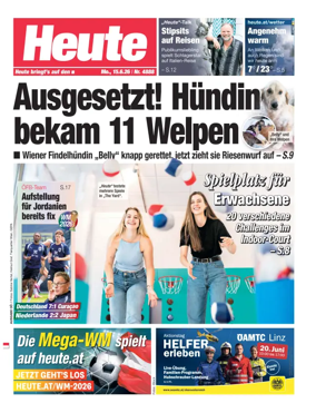 Cover of Heute - Oberosterreich Ausgabe