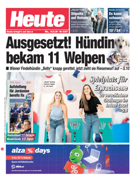 Cover of Heute - Wien Ausgabe