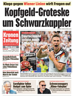 Cover of Kronen Zeitung