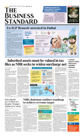 Cover of The Business Standard