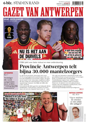 Cover of Gazet van Antwerpen Stad en Rand