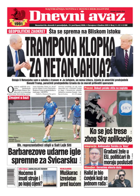 Cover of Dnevni avaz
